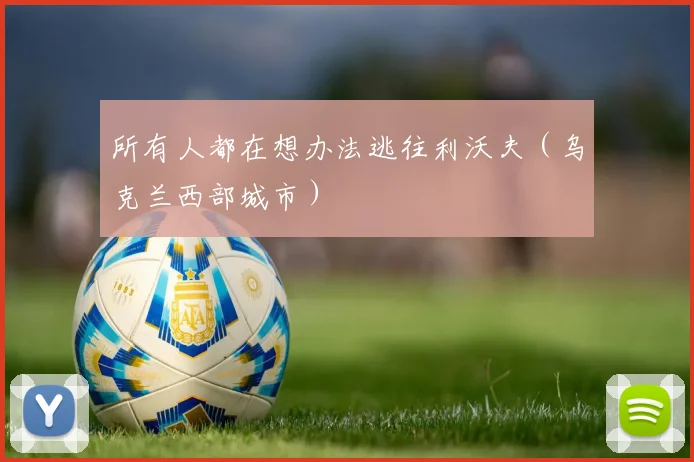 所有人都在想办法逃往利沃夫(乌克兰西部城市)
